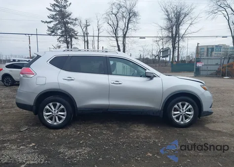 2016 Nissan Rogue Sv from USA, damaged, VIN KNMAT2MT3GP595911